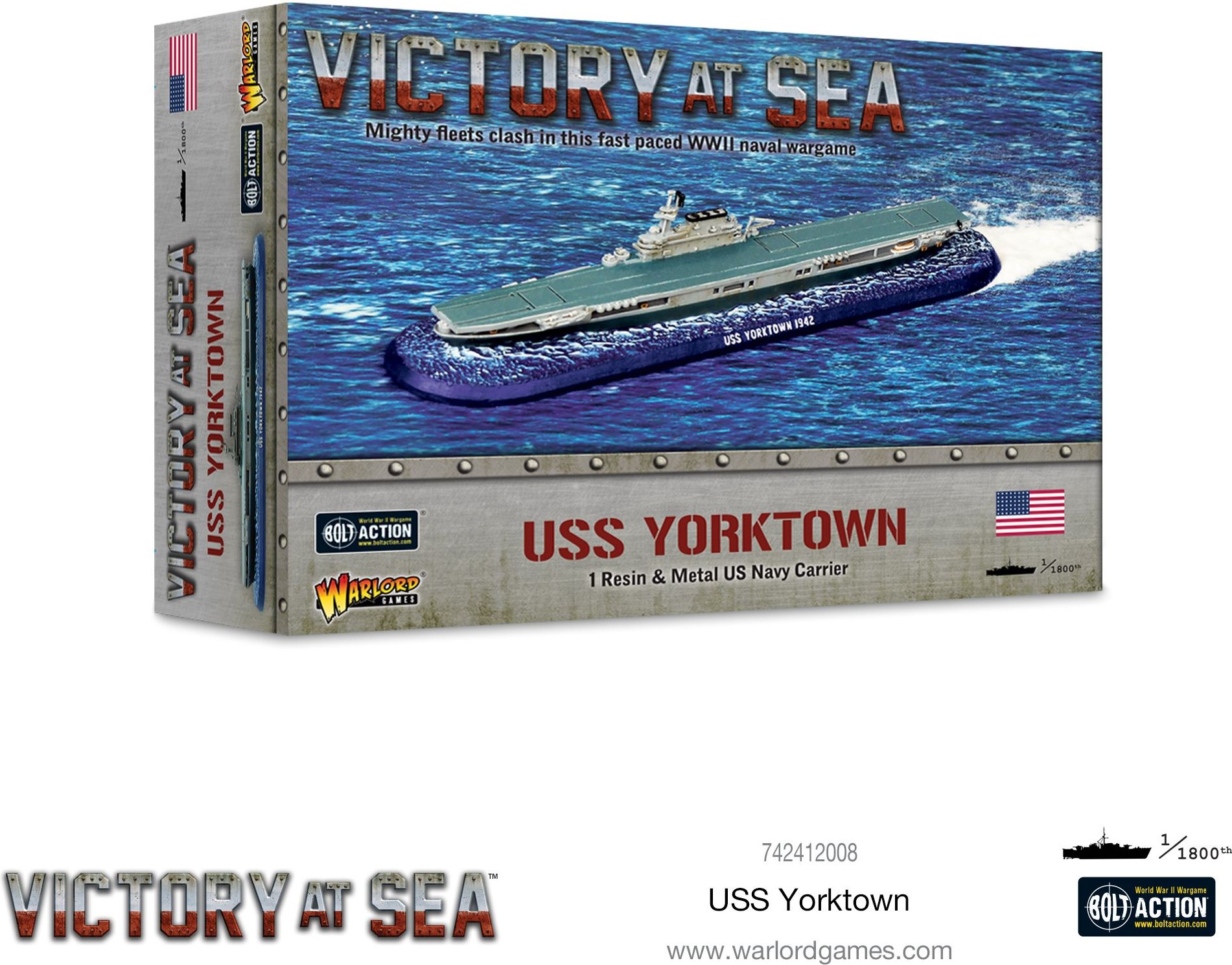 Warlord Games Victory at Sea: USS Yorktown - obrázek 1
