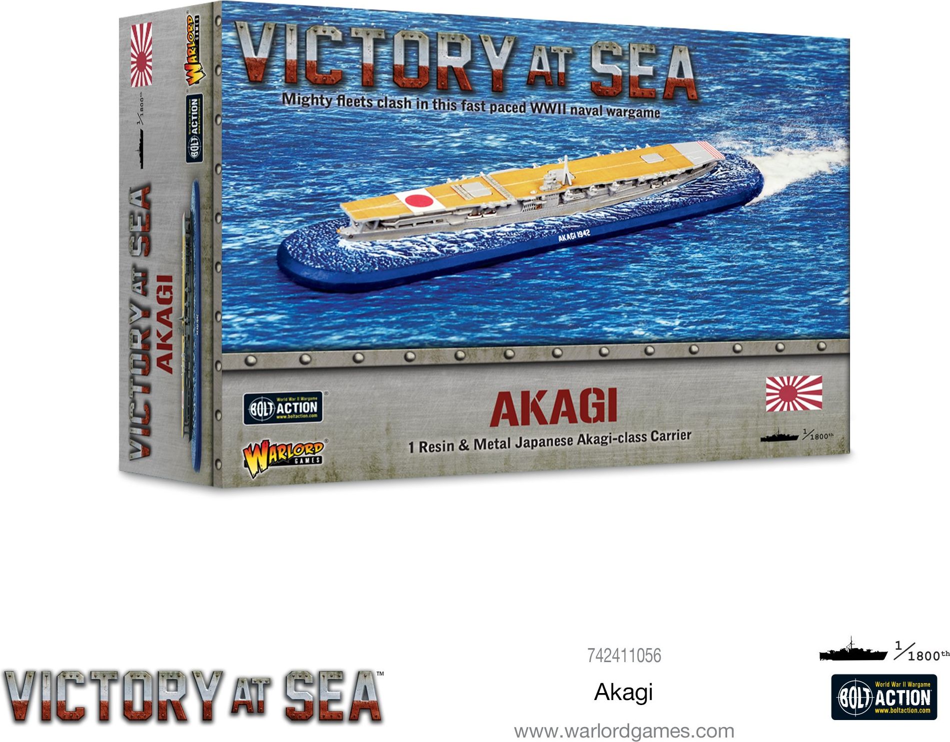 Warlord Games Victory at Sea: Akagi - obrázek 1