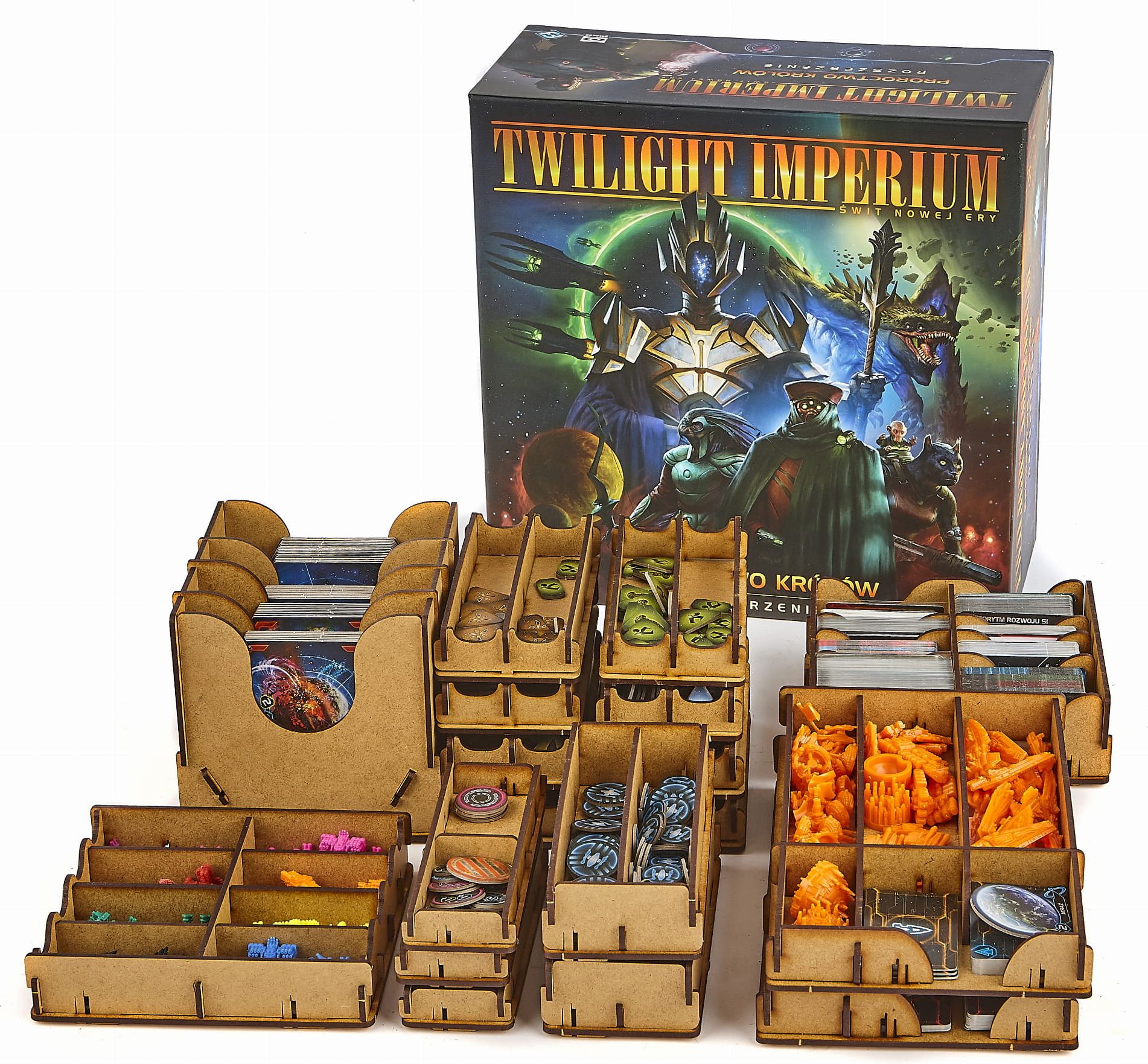 e-Raptor Twilight Imperium - Prophecy of Kings Insert - obrázek 1