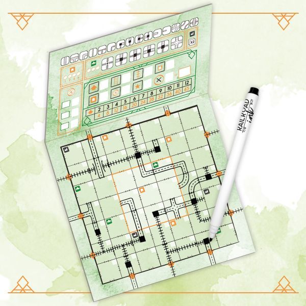 Horrible Games Railroad Ink Challenge: Lush Green Edition - obrázek 2