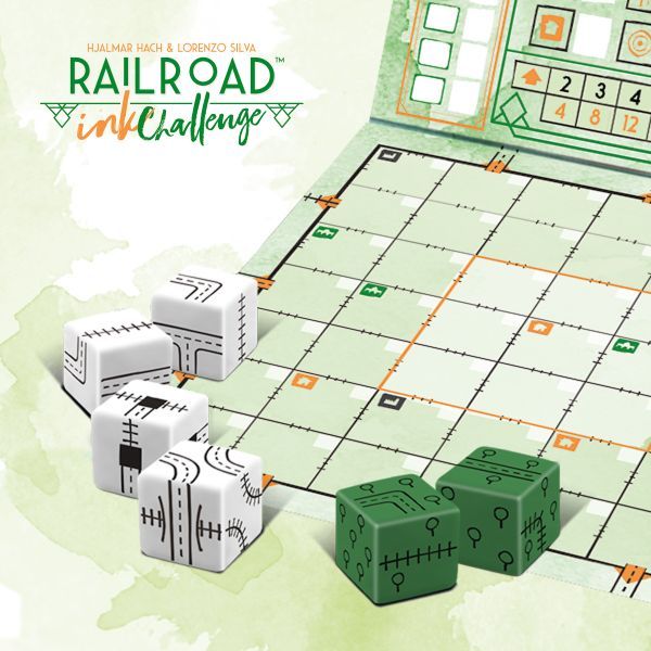 Horrible Games Railroad Ink Challenge: Lush Green Edition - obrázek 3