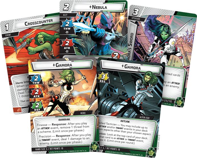 FFG Marvel Champions: Gamora Hero Pack - obrázek 2