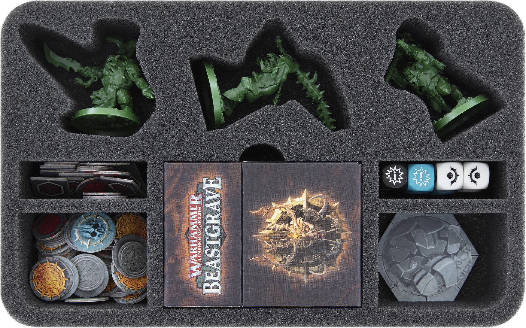 Box Feldherr Magnetic na Warhammer Underworlds: Beastgrave - Morgok's Krushas - obrázek 2