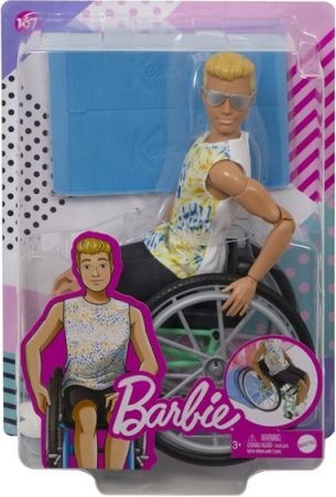 Barbie model Ken na invalidním vozíku - obrázek 1
