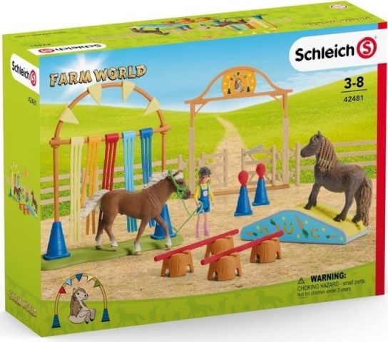 Schleich 42481 Trénink v agility pro poníky - obrázek 3