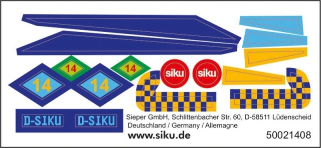 Siku Blister 1101  - sportovní letadlo - obrázek 2