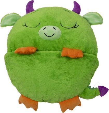 TM Toys Happy Nappers Spacáček Usínáček Zelený dráček Duncan - obrázek 1