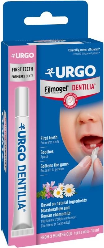 URGO FILMOGEL Dentilia gel na dětské dásně 10ml - obrázek 1