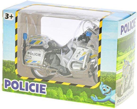 Mikro Trading Motorka policejní CZ 12cm - obrázek 2