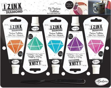 Kreativní sada Izink Diamond - color - 5ks - obrázek 1