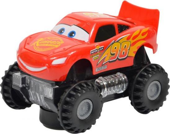 Auto Cars na vysokých kolech se světlem a zvukem - Blesk McQueen - obrázek 1