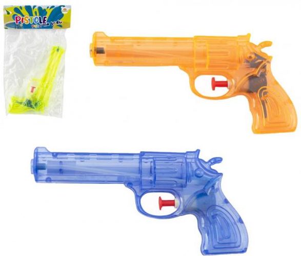 Pistole na vodu 17 cm - modrá