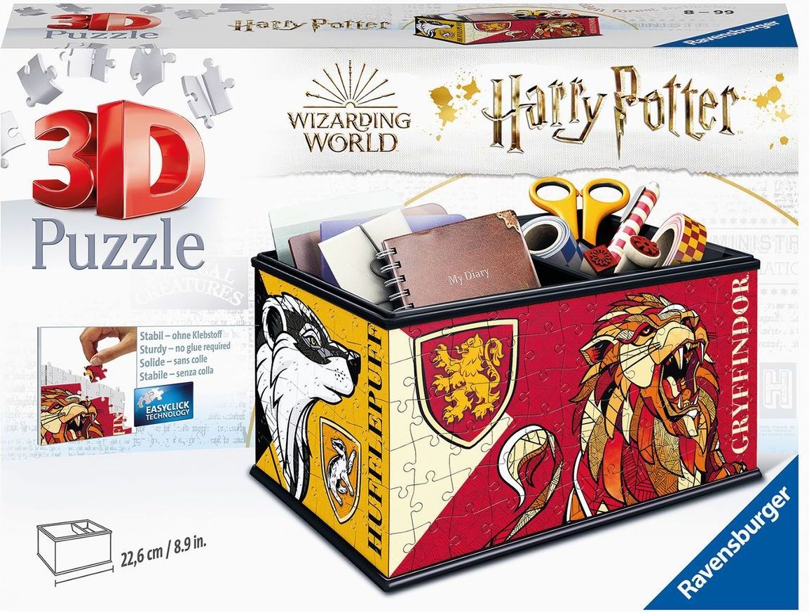 Ravensburger 3D Puzzle Úložná krabice Harry Potter 216 dílků - obrázek 1