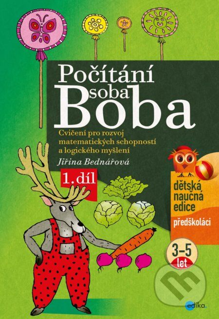 Počítání soba Boba 1 - Jiřina Bednářová, Richard Šmarda (ilustrátor) - obrázek 1