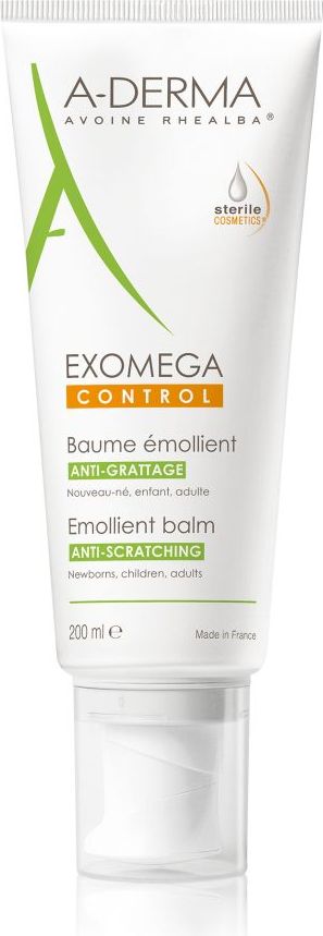 A-DERMA Exomega CONTROL Emolienční balzám 200 ml - obrázek 1