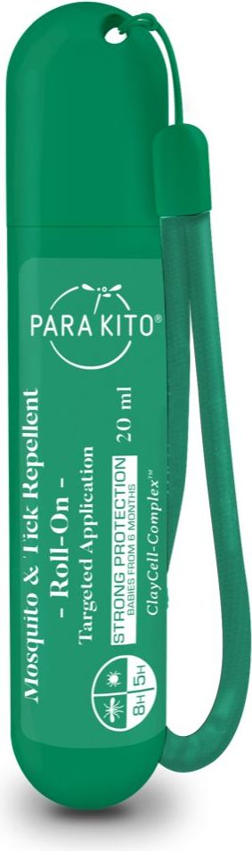 PARAKITO Roll-on pro silnou ochranu proti komárům a klíšťatům 20 ml - obrázek 1