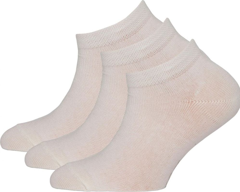 EWERS dětský 3pack kotníčkových ponožek 29291_1 19-22 bílá - obrázek 1
