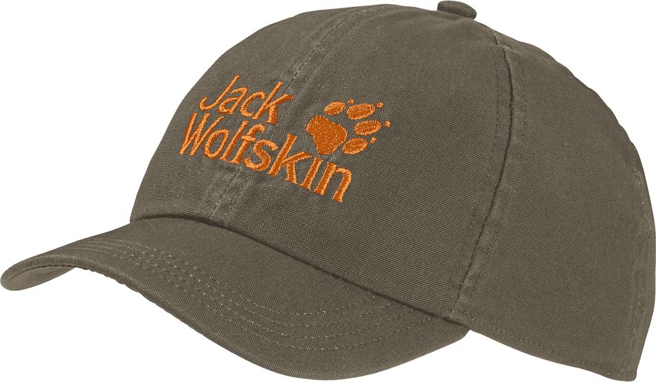 Jack Wolfskin dětská khaki kšiltovka Kids Baseball Cap 1901011-5066495 - obrázek 1