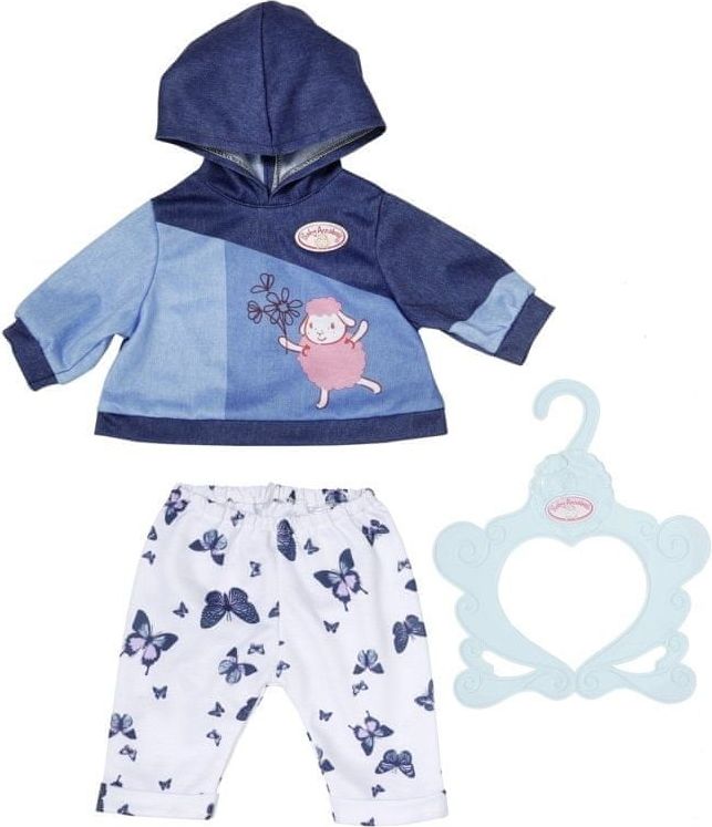 Baby Annabell Oblečení na miminko - modré, 43 cm - obrázek 1