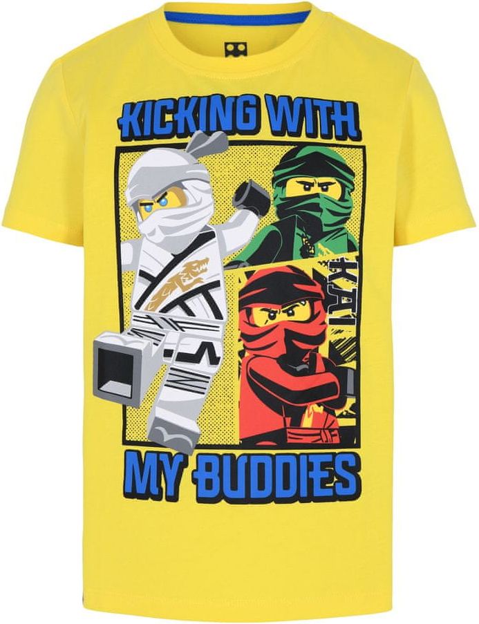 LEGO Wear chlapecké tričko Ninjago LW-12010095 92 žlutá - obrázek 1