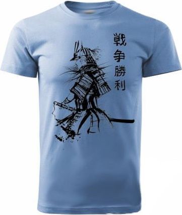 STRIKER Tričko samuraj Barva: Modrá, Velikost: L - obrázek 1