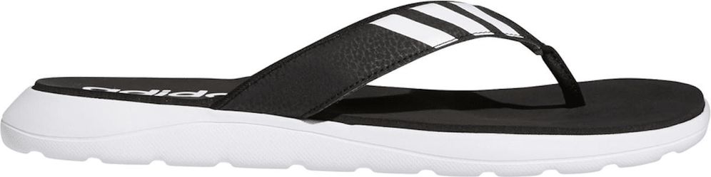 Adidas Žabky Comfort Černá / Bílá, 44 2/3 - obrázek 1