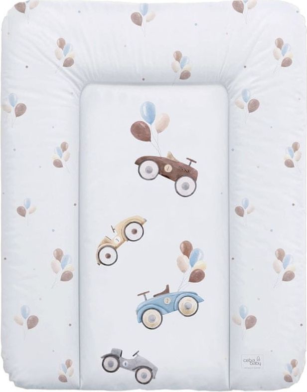 Ceba Baby Podložka přebalovací měkká 50 x 70 cm Retro Cars - obrázek 1