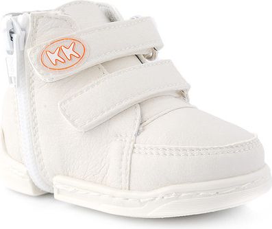 První botičky KK Sneakers bílé Velikost: 20 - obrázek 1