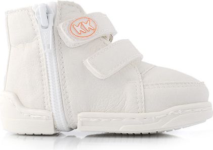 První botičky KK Sneakers bílé Velikost: 20 - obrázek 2