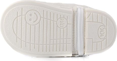 První botičky KK Sneakers bílé Velikost: 20 - obrázek 4