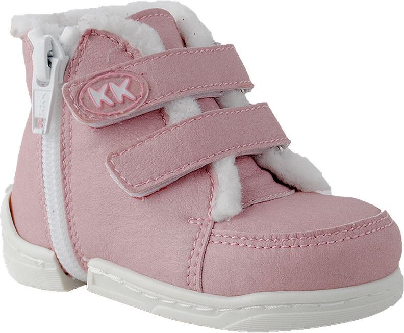 První botičky KK Winter Sneakers růžové Velikost: 20 - obrázek 1