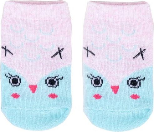 Bavlněné ponožky YO Turquoise Owl - obrázek 1