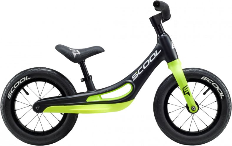 Dětské odrážedlo S’COOL PedeX Magnesium Black/Yellow 2021 - obrázek 1