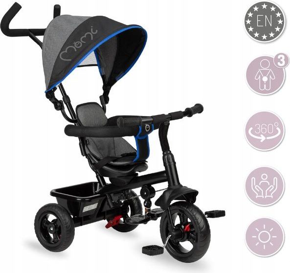 Tříkolka MoMi IRIS Pink 2021 - obrázek 2