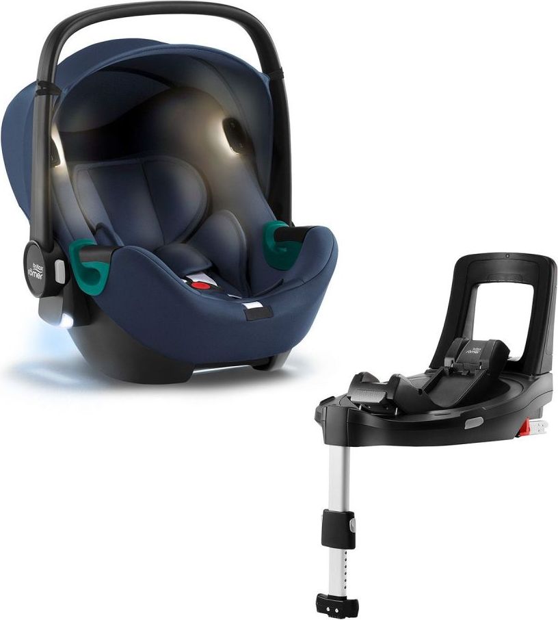 Britax Römer Baby-Safe iSense Bundle Flex iSense Indigo Blue 2021 - obrázek 1