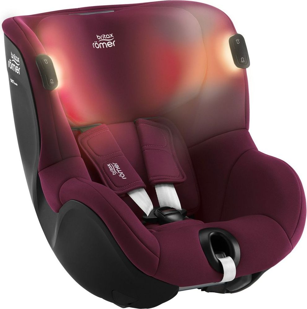 Britax Römer Dualfix iSense Burgundy Red 2021 - obrázek 1