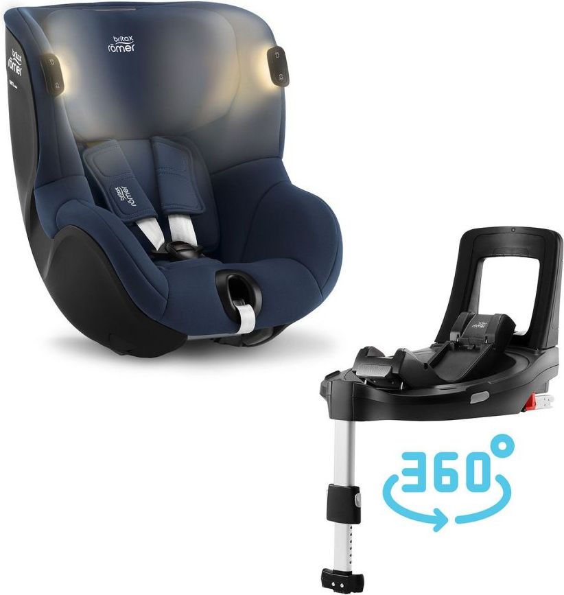Britax Römer Dualfix iSense Bundle Flex iSense Indigo Blue 2021 - obrázek 1