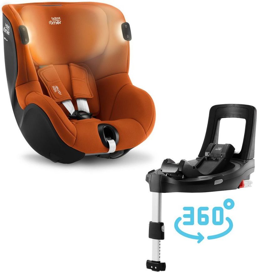 Britax Römer Dualfix iSense Bundle Flex iSense Golden Cognac 2021 - obrázek 1