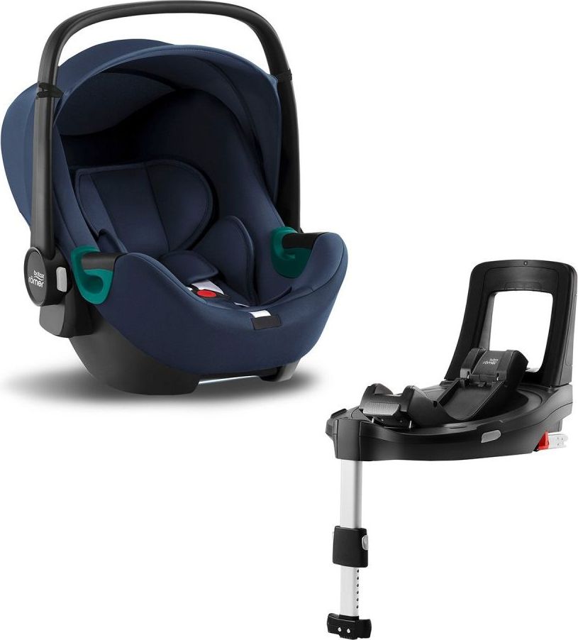 Britax Römer Baby-Safe 3 i-Size Bundle Flex iSense Indigo Blue 2021 - obrázek 1