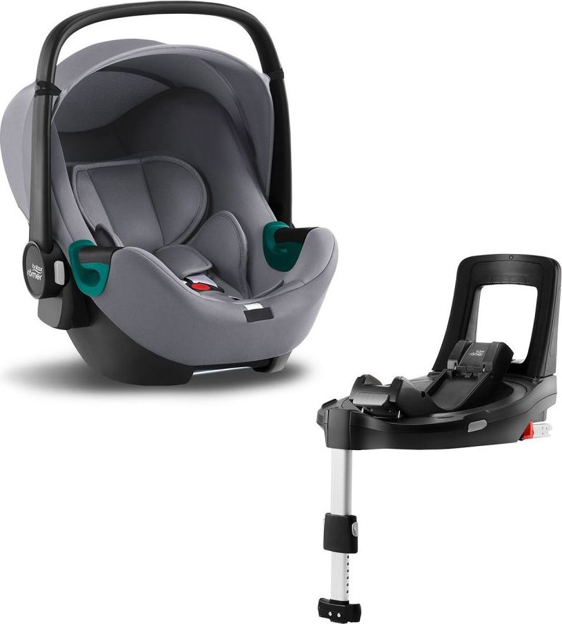 Britax Römer Baby-Safe 3 i-Size Bundle Flex iSense Frost Grey 2021 - obrázek 1