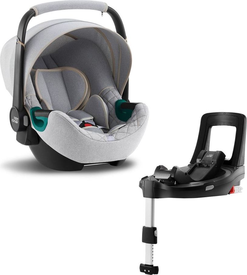 Britax Römer Baby-Safe 3 i-Size Bundle Flex iSense Nordic Grey 2021 - obrázek 1