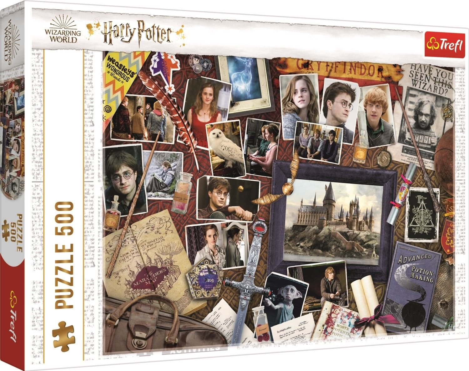 TREFL Puzzle Bradavické vzpomínky 500 dílků - obrázek 1