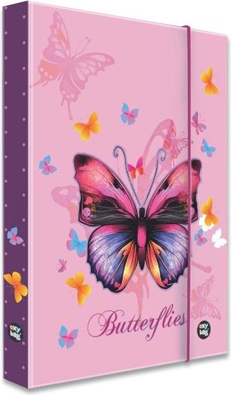 Karton P+P Box na sešity Motýl A4 JUMBO - obrázek 1