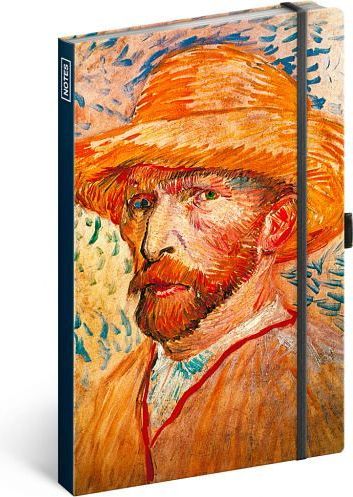Notes Vincent van Gogh, linkovaný, 13 × 21 cm - obrázek 1