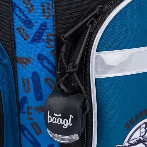 BAAGL Školní aktovka Ergo Skateboard - obrázek 7