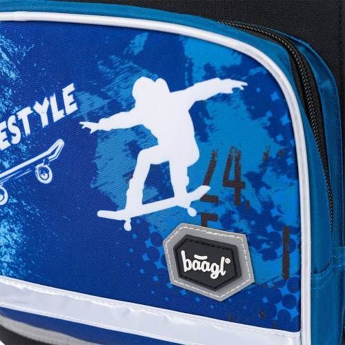 BAAGL Školní aktovka Ergo Skateboard - obrázek 11