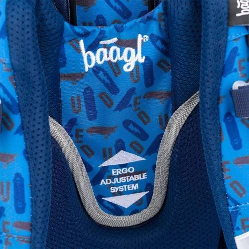 BAAGL Školní aktovka Ergo Skateboard - obrázek 12