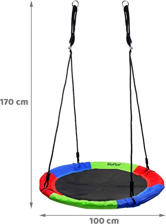 SkyFlyer Houpací hnízdo 100 cm - obrázek 4
