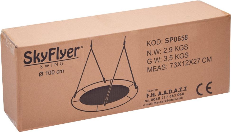 SkyFlyer Houpací hnízdo 100 cm - obrázek 12