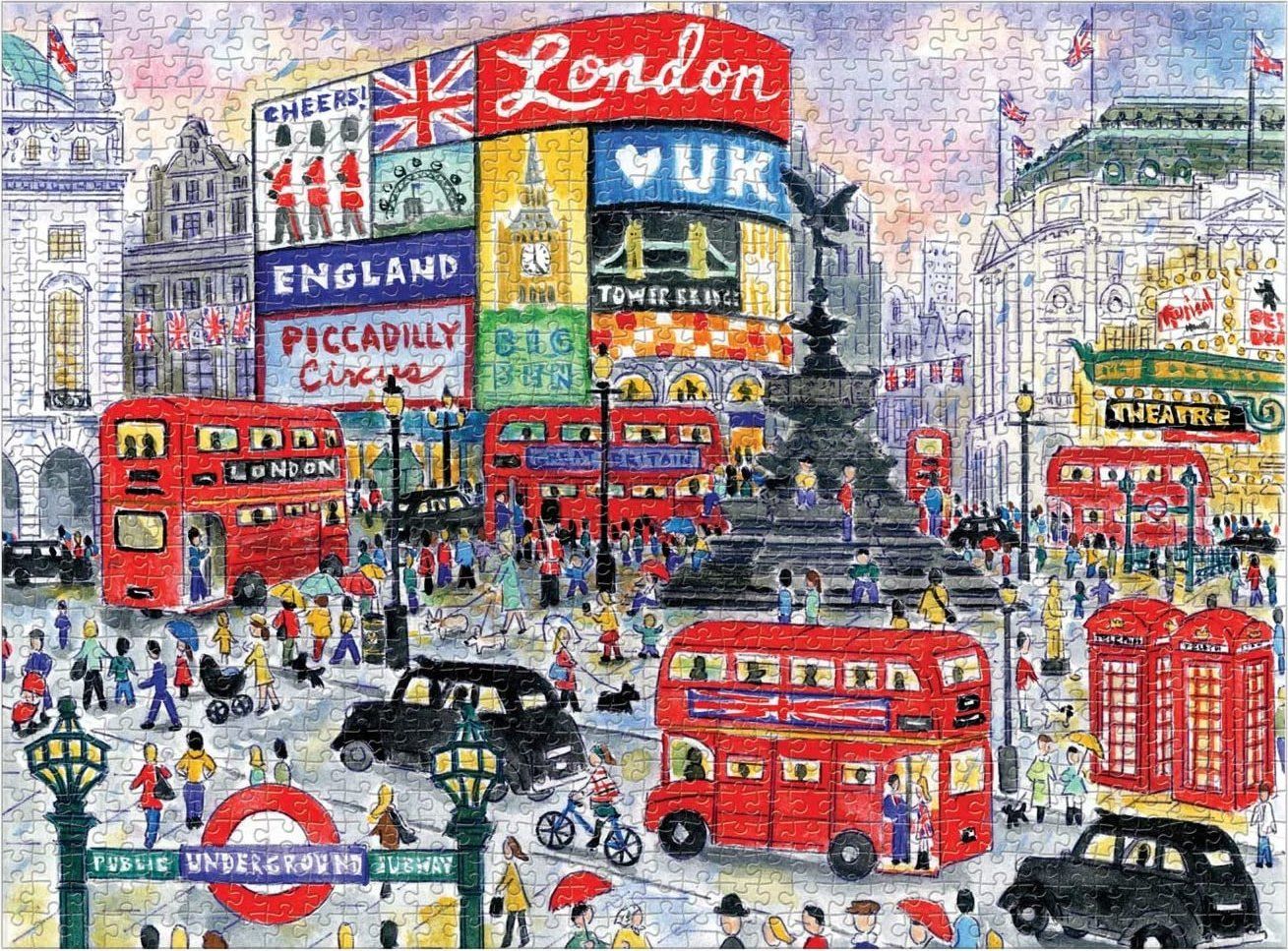 GALISON Puzzle Londýn 1000 dílků - obrázek 4